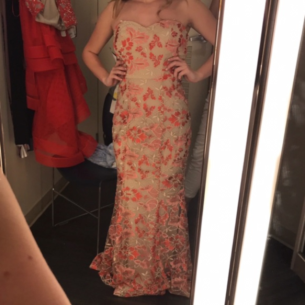 Strapless Prom Dress